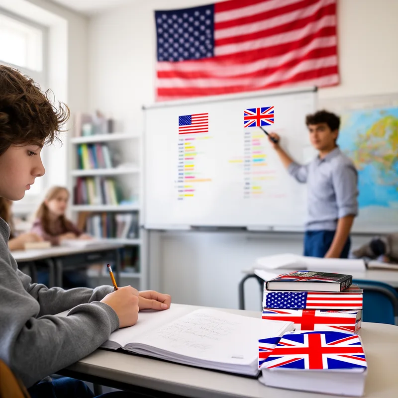 American English spelling