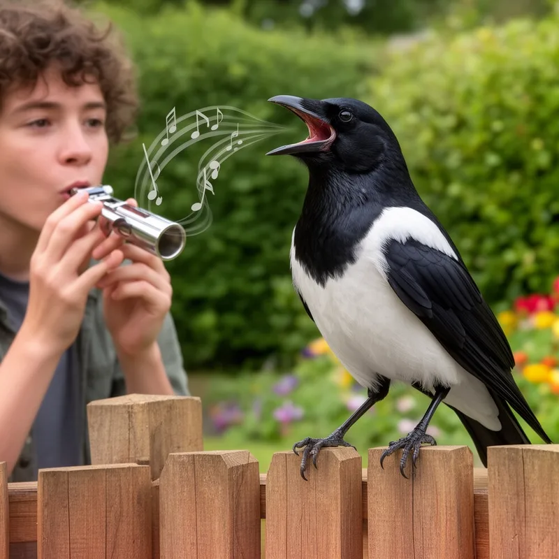 piping crow