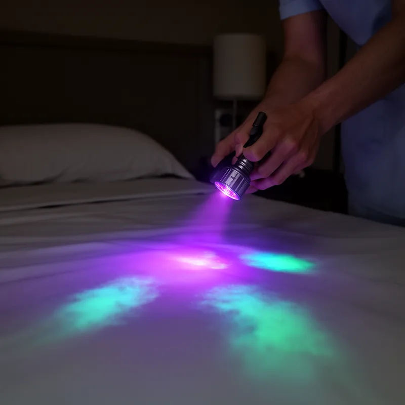 to blacklight