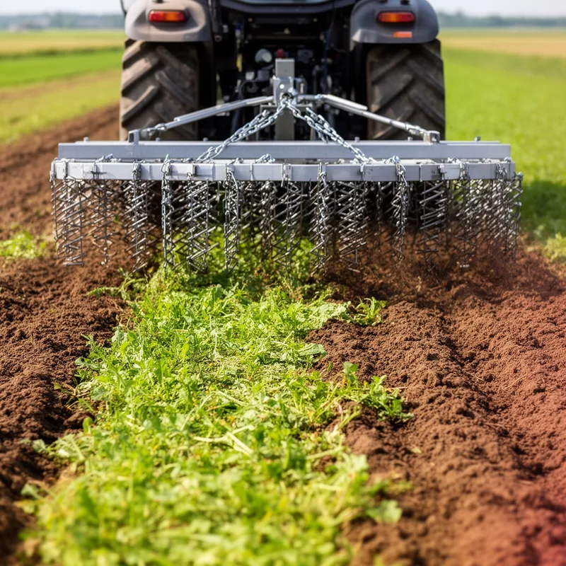 flexible harrow