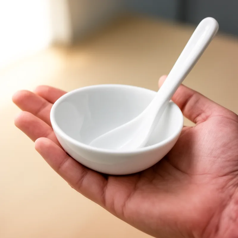 spoon-shaped