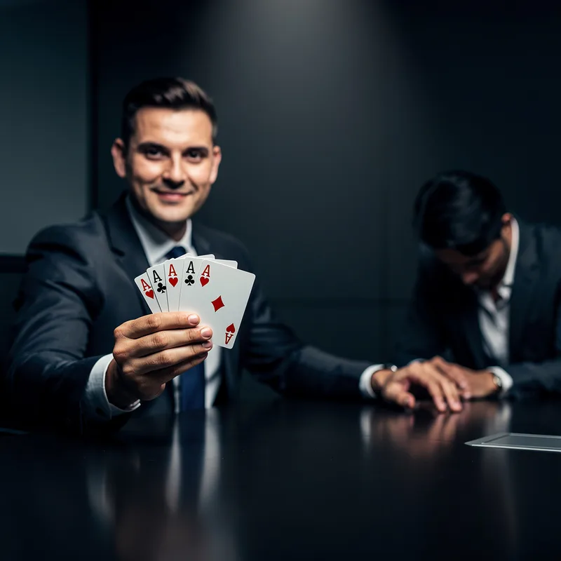 to hold the cards