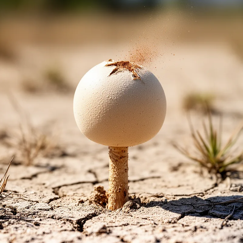 stalked puffball