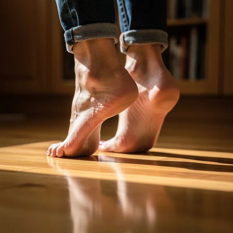 tiptoe
