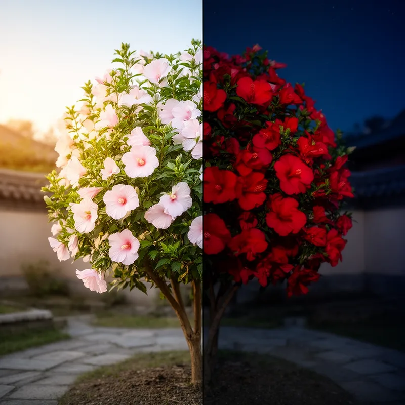 Hibiscus mutabilis