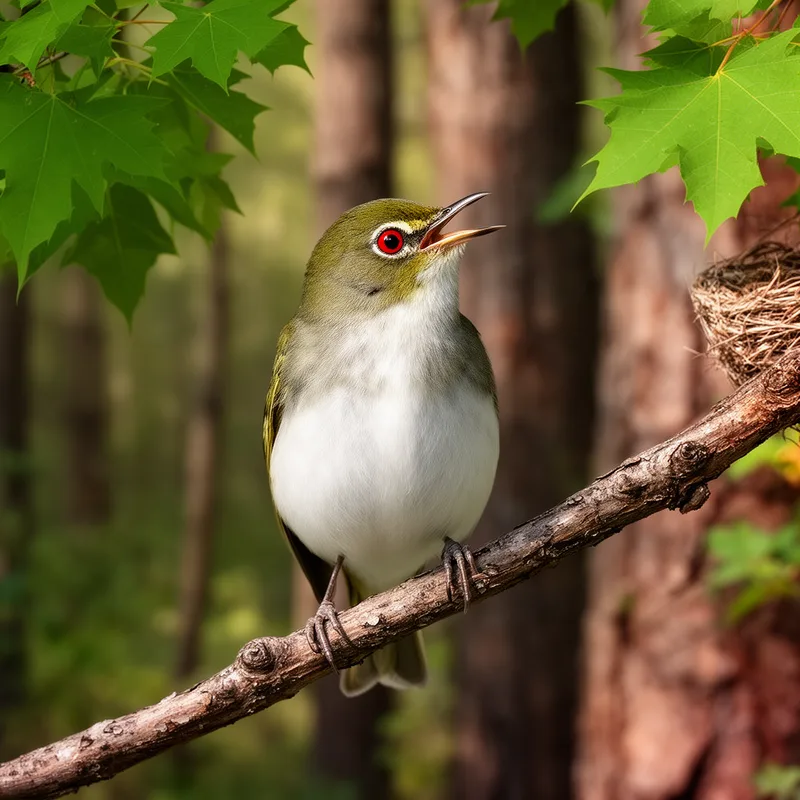 red-eyed vireo