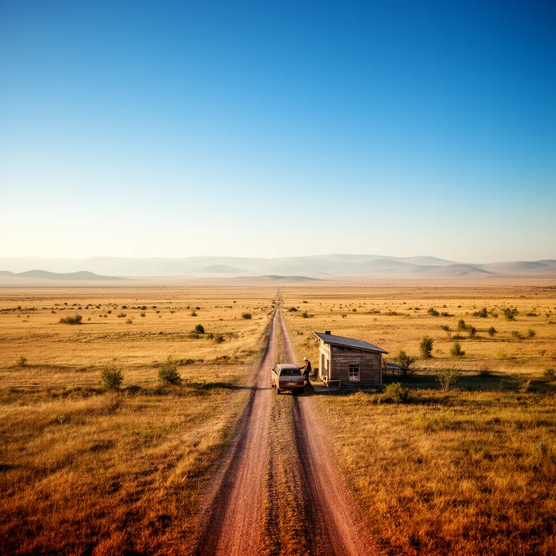 the arse end of nowhere
