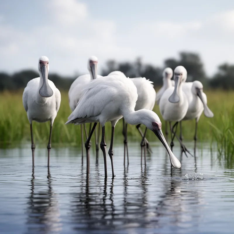genus Platalea