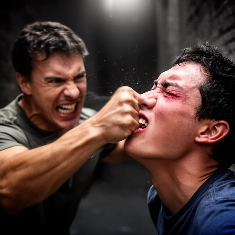 to smash someone's face in