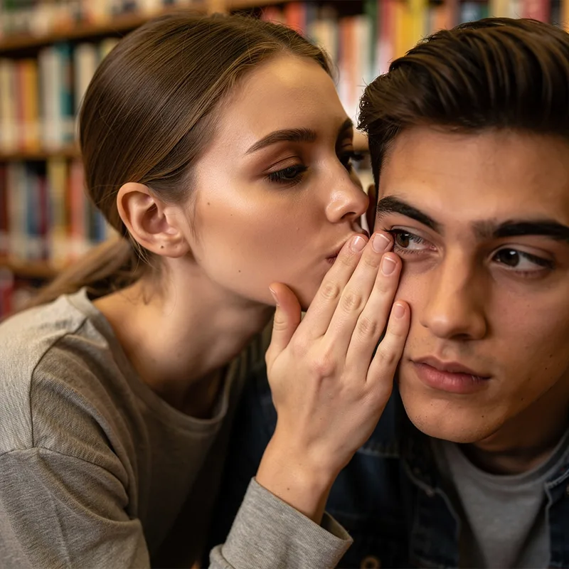 whispering