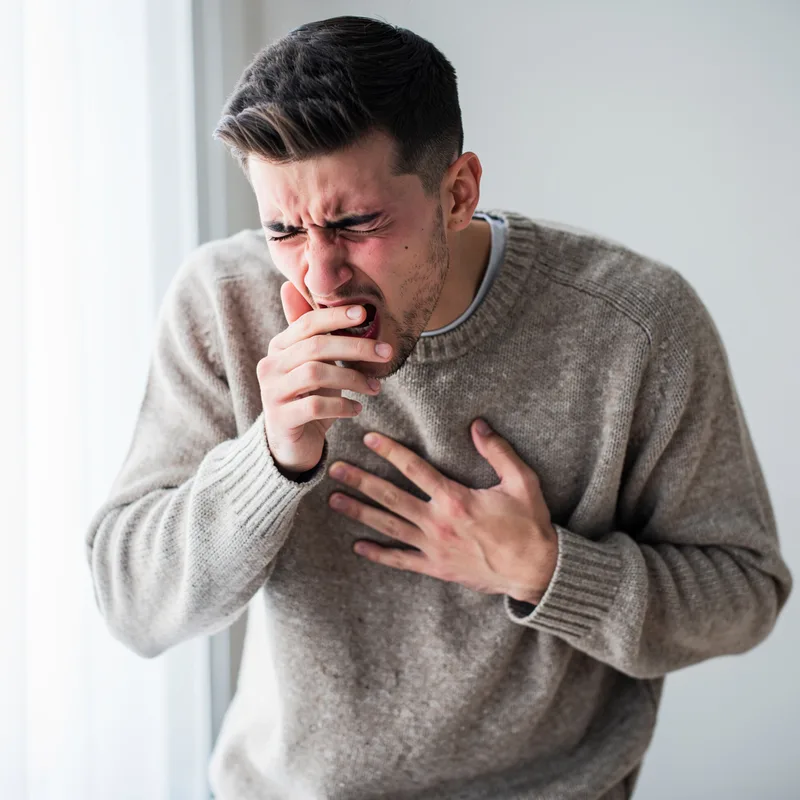 coughing