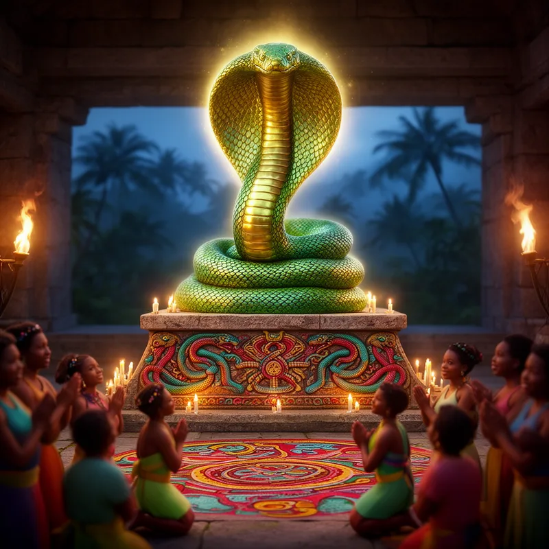 snake god