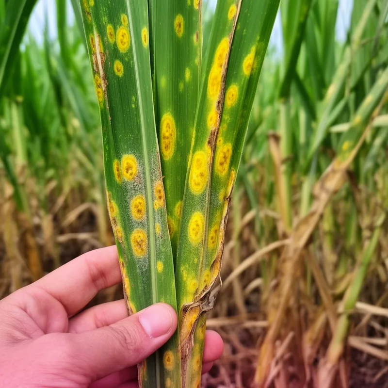 yellow spot fungus
