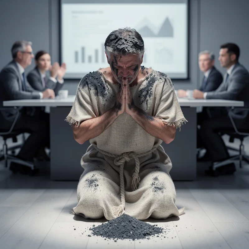 sackcloth and ashes