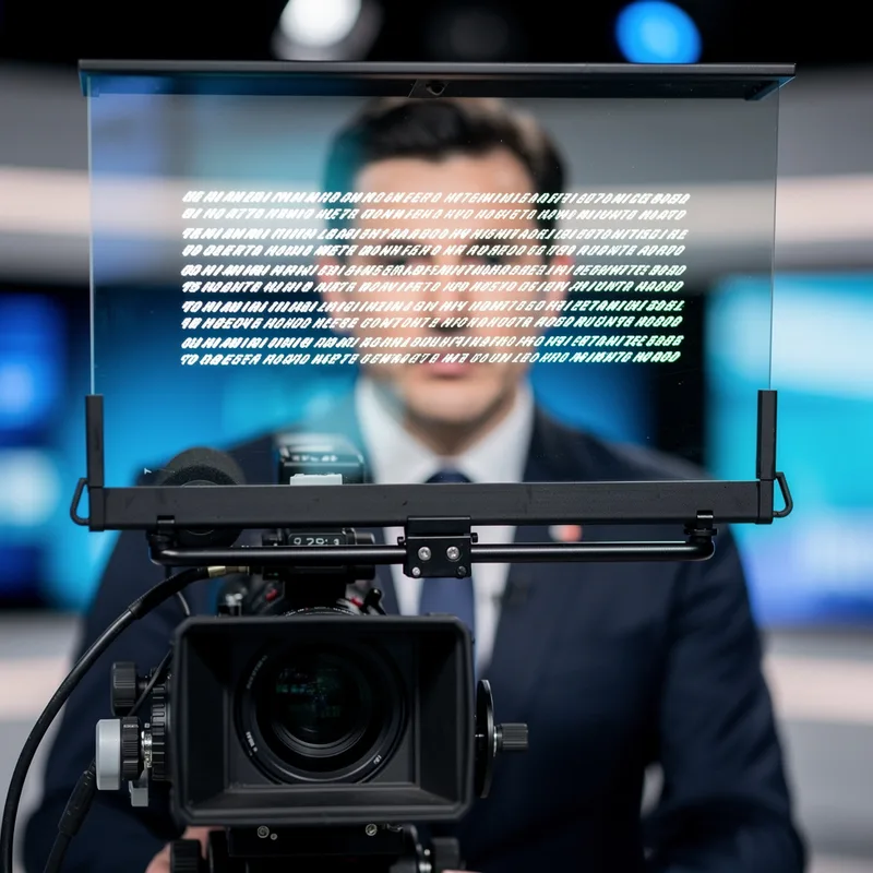 teleprompter