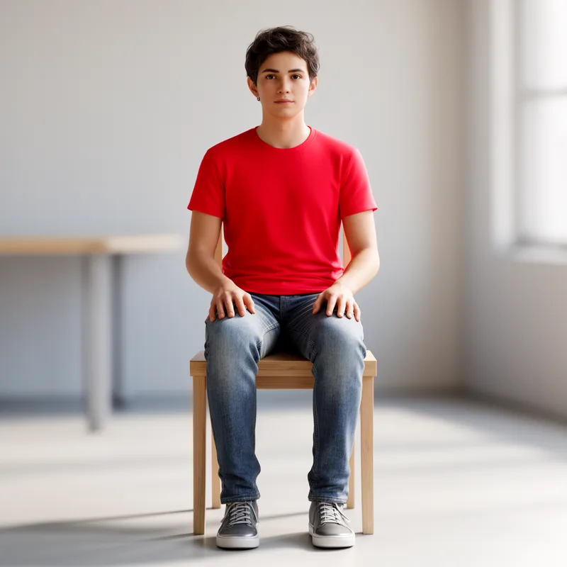 sitting