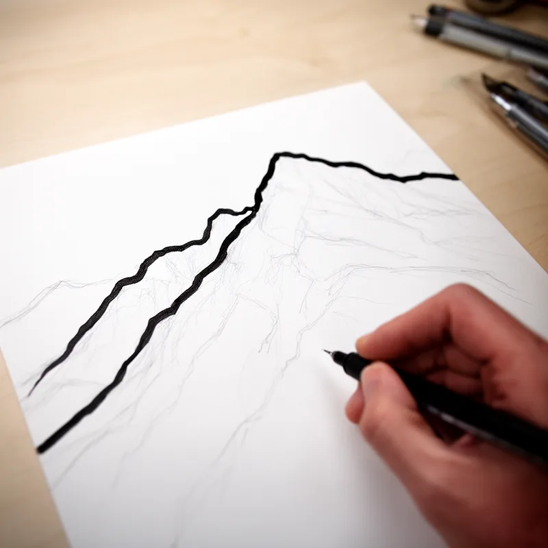 bold line