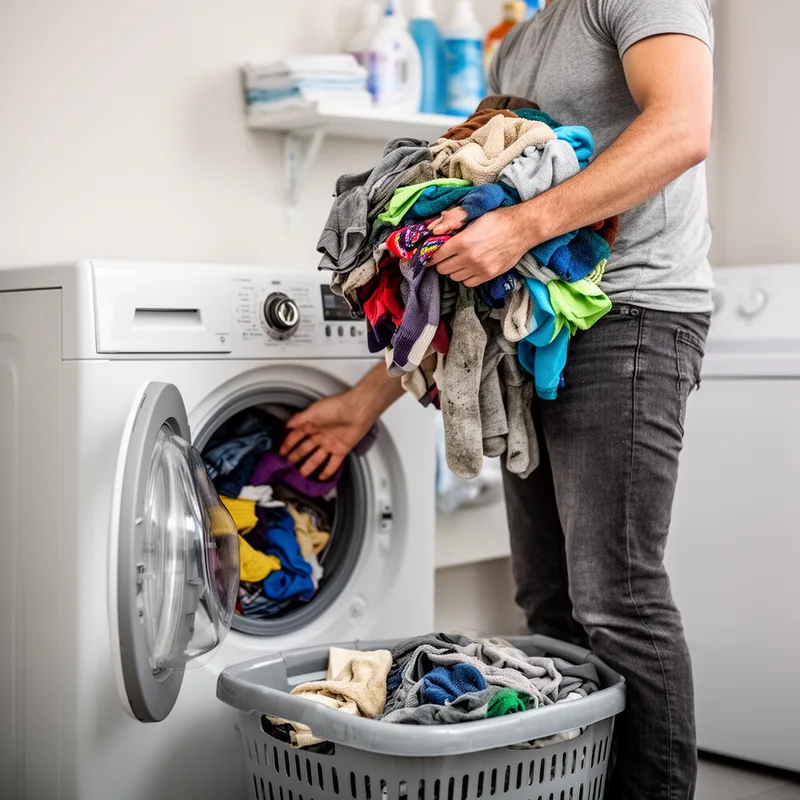 to drop a load of laundry