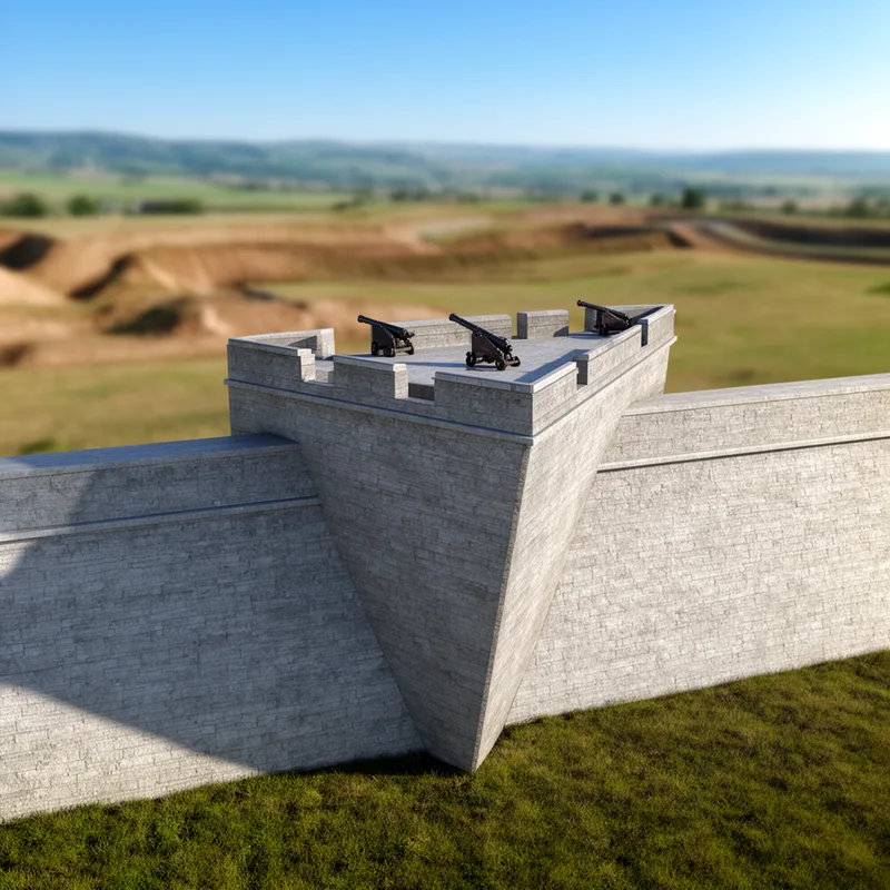 half-bastion