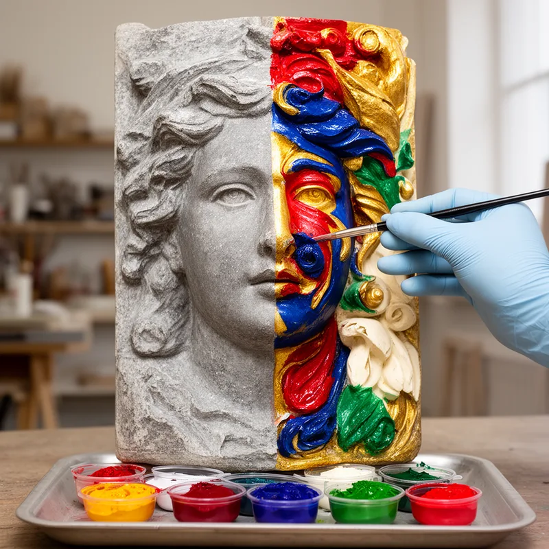to polychrome