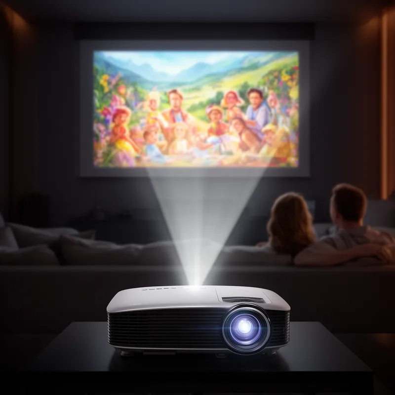 front-projection TV