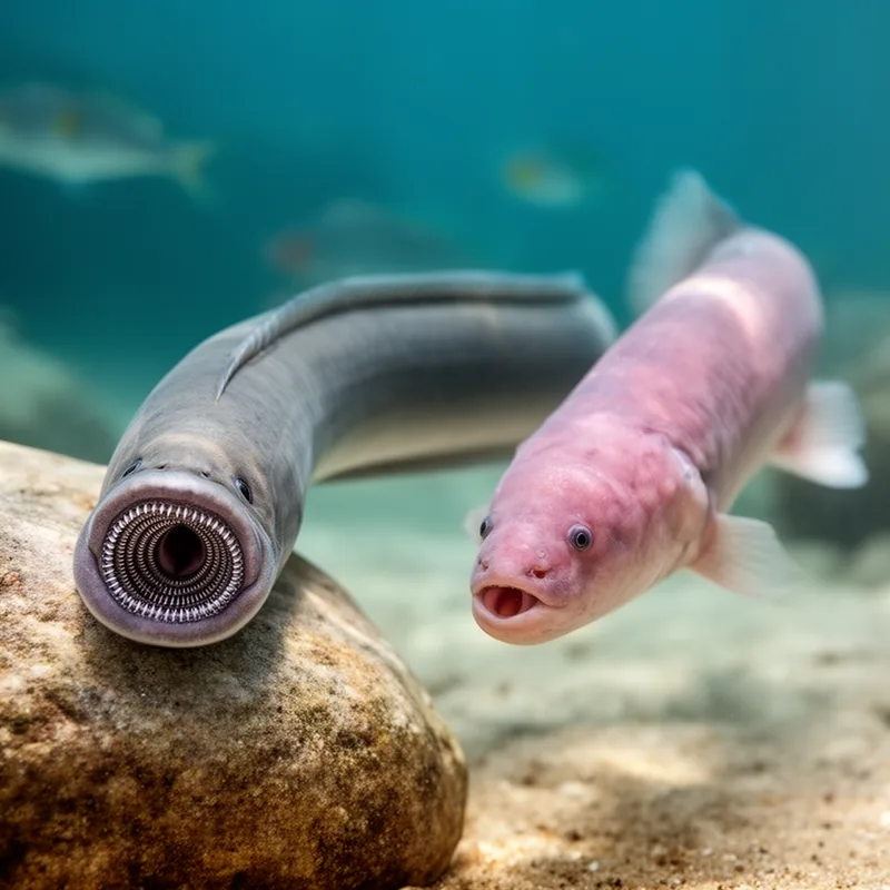 jawless fish