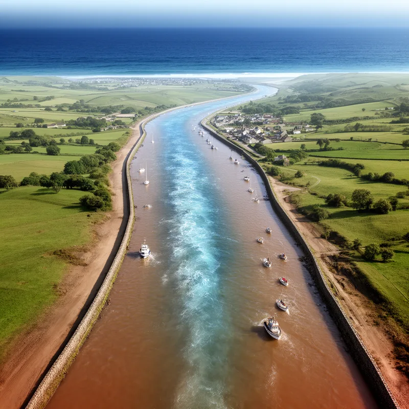 tidal river