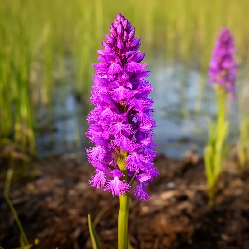 purple-fringed orchis