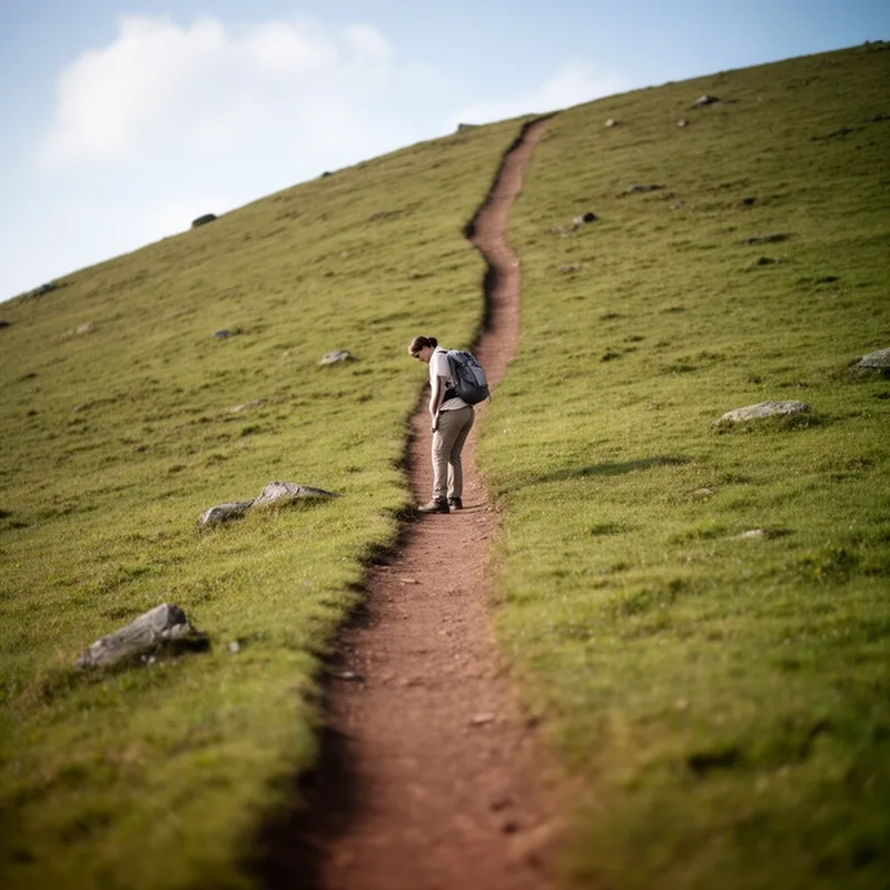 steepish
