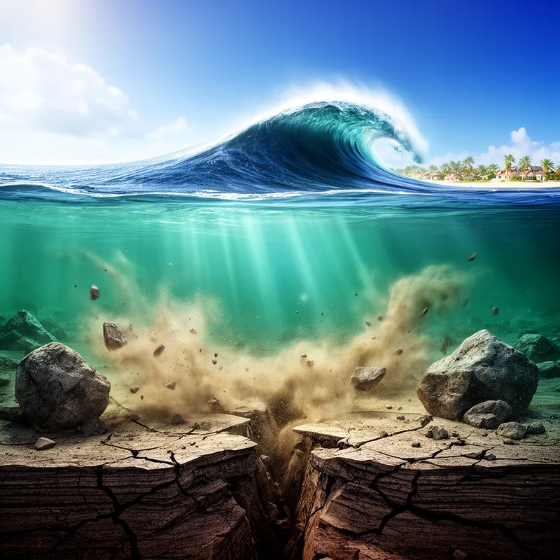 submarine earthquake