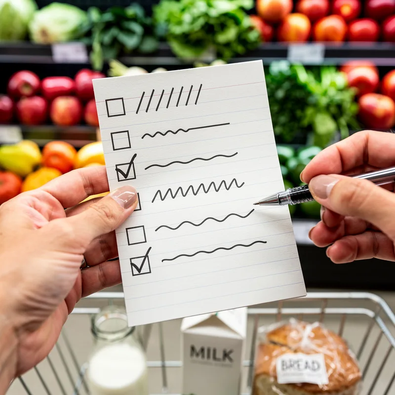 grocery list