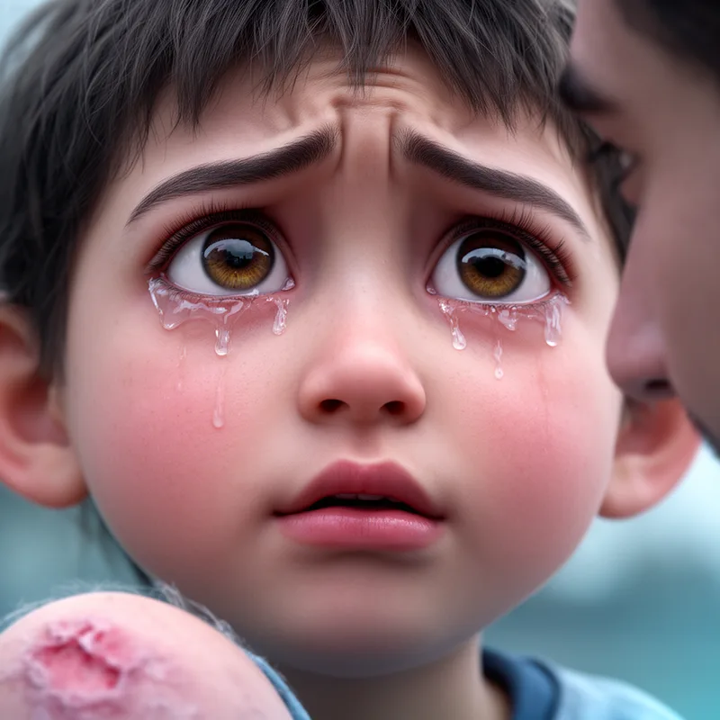 watery-eyed