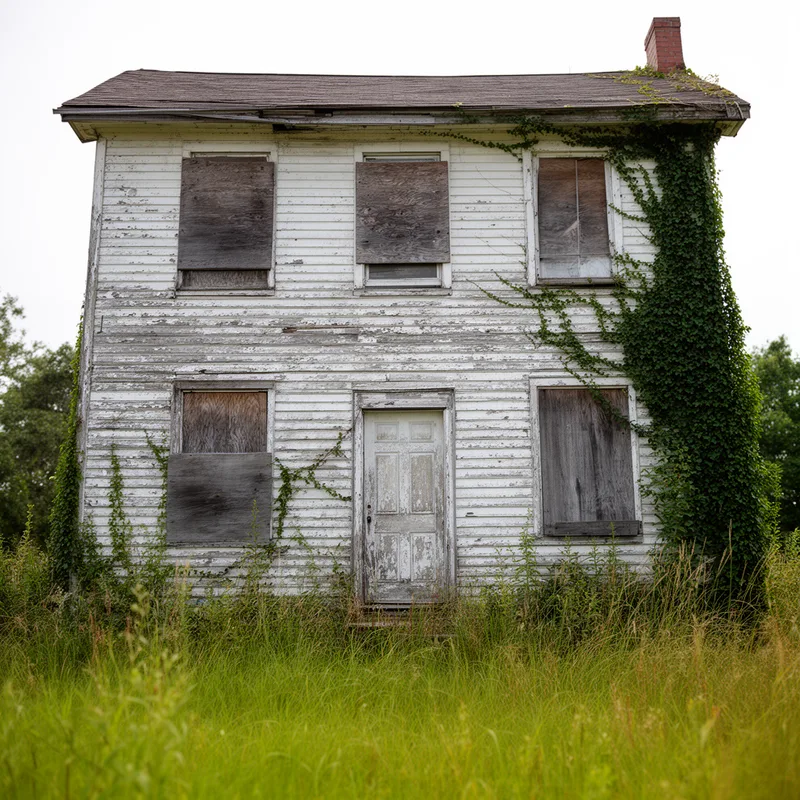 abandoned building