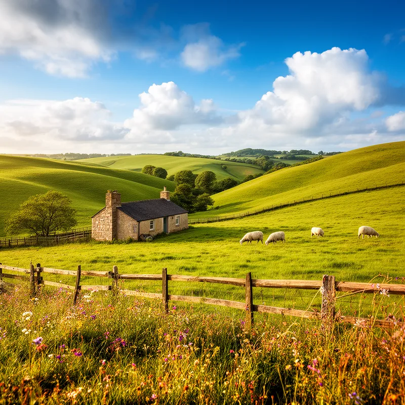 in the countryside