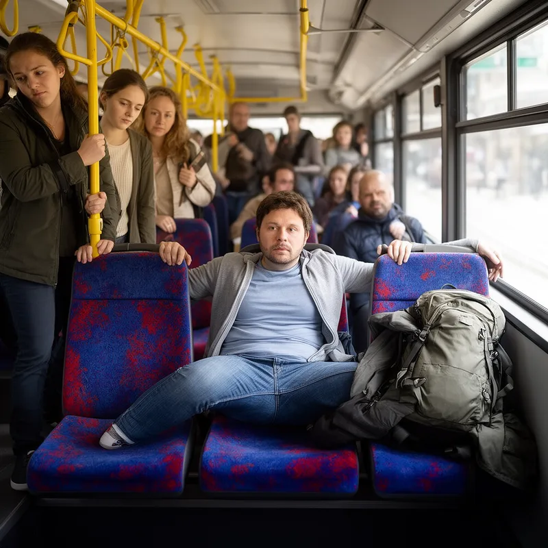 seat hogging