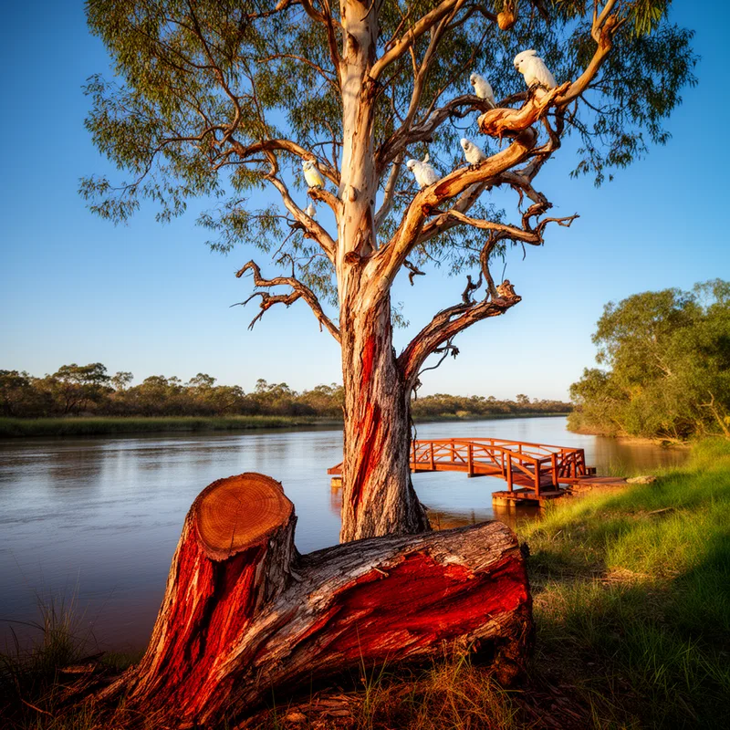 river gum
