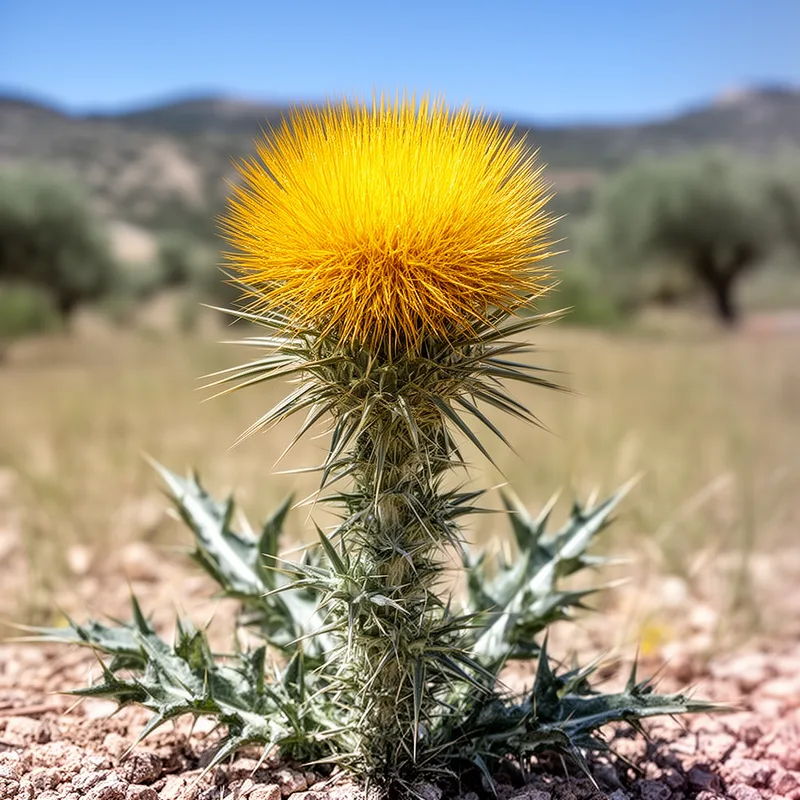 golden thistle