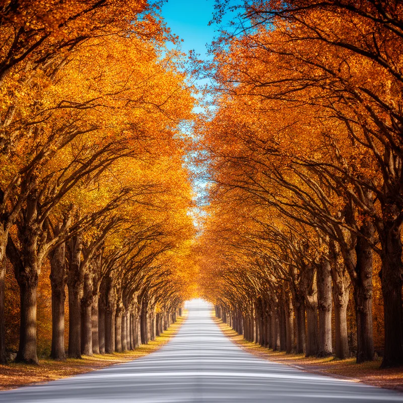 tree-lined
