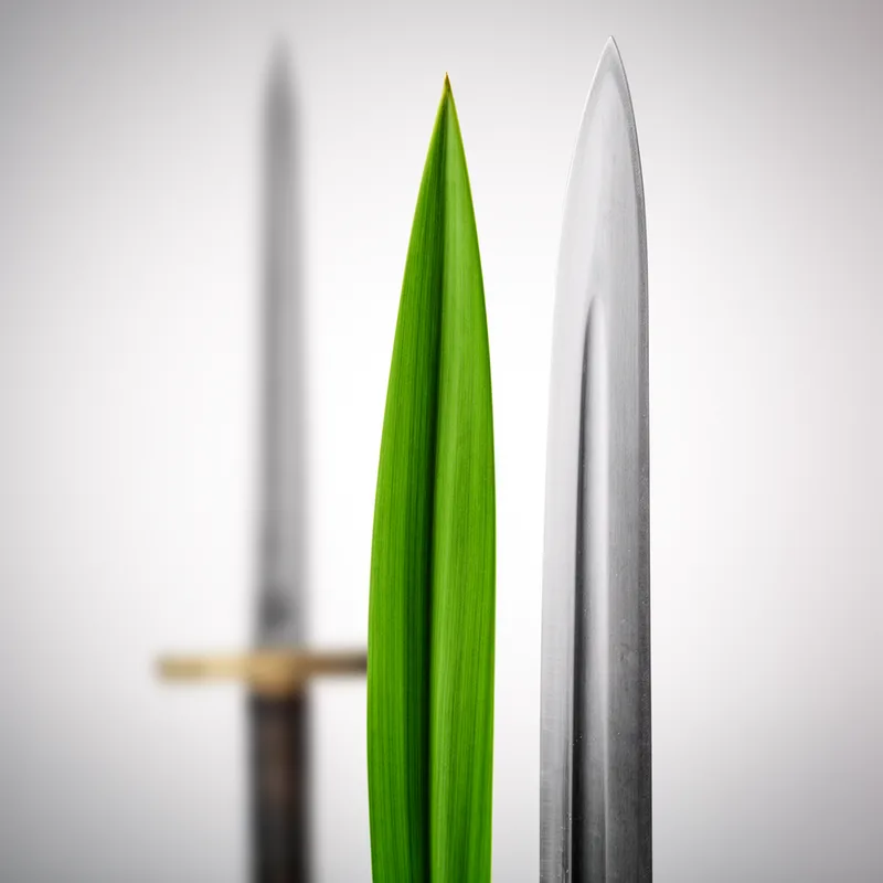 sword-shaped