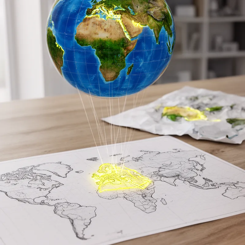 orthomorphic projection