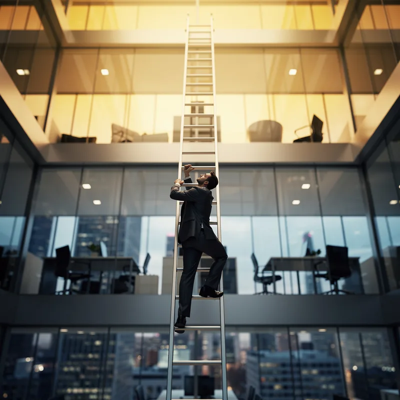 corporate ladder