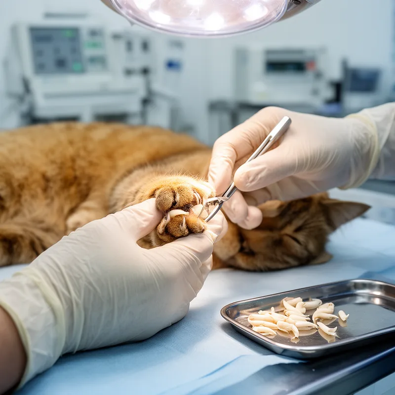 to declaw a cat