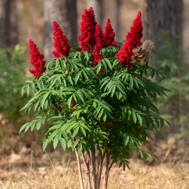 scarlet sumac