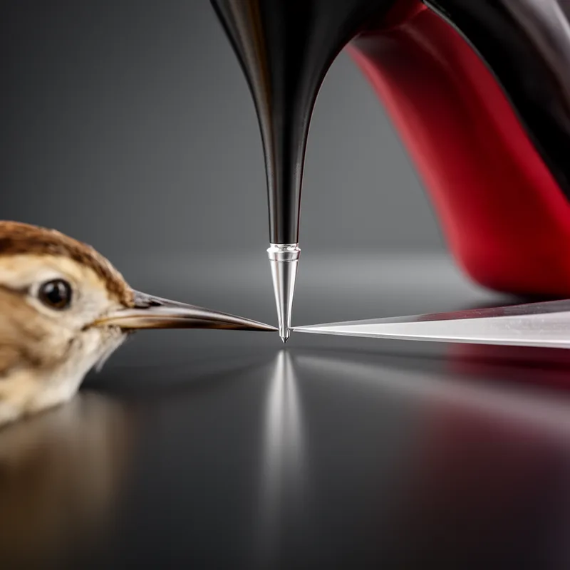 stiletto-like