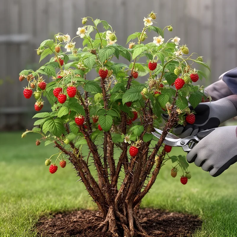 raspberry bush