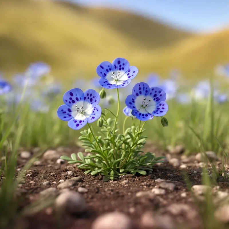Nemophila menziesii