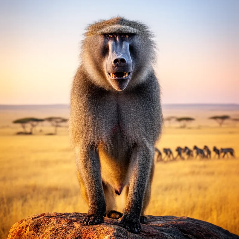 chacma baboon