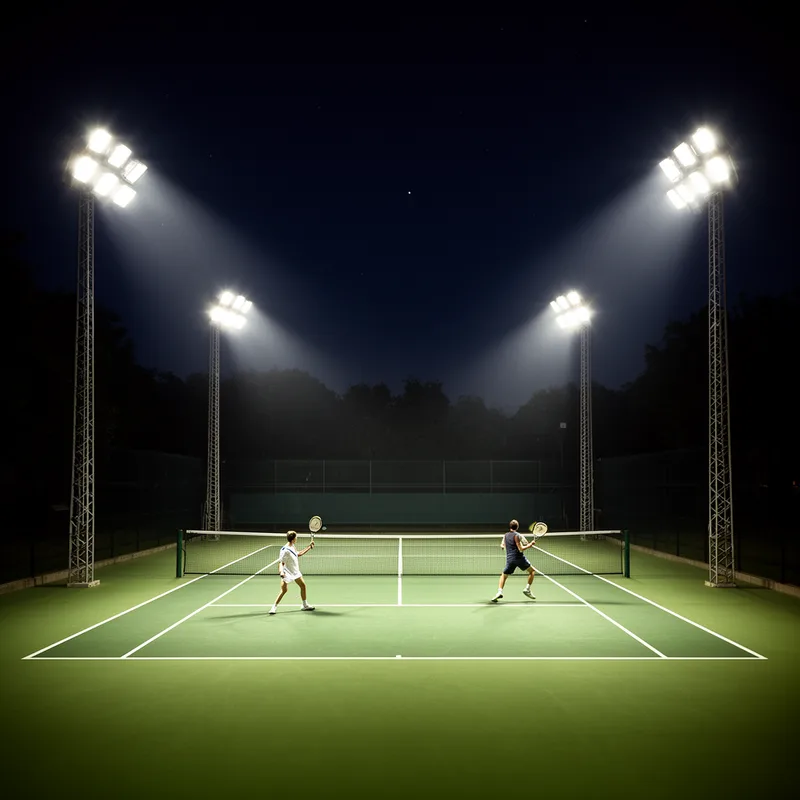 floodlit