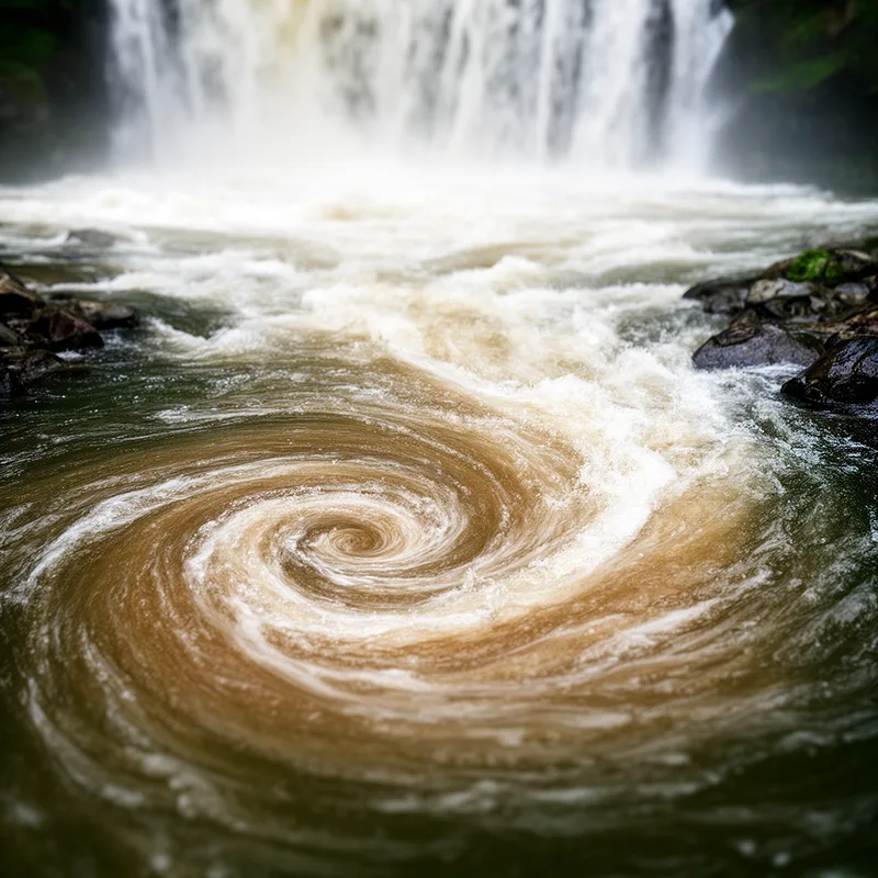churning