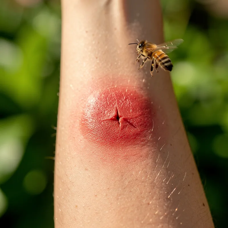 bee sting